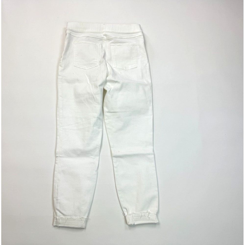 Spanx 20229 Distressed Skinny Jean Women M Tummy Control Stretch High Rise White - Picture 2 of 16